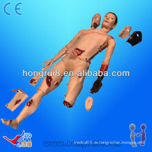 ISO Advanced Full Body Trauma Simulator, Patient Care Manikin